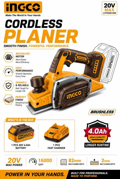 INGCO SUPER INGCO Cordless Planer