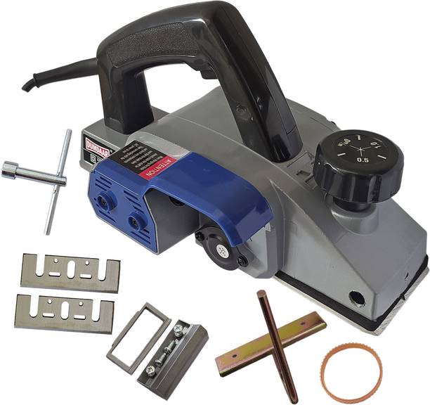 DUMDAAR Electric Wood Planer 82mm 900W Professional Woodworking Machine with accessories 6 MONTHS MOTOR WARRANTY 100% Copper Winding Corded Planer