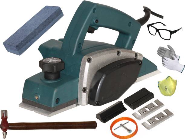 Digital Craft Electric Planer Machine 82x1MM,Sharpening Stone,Hammer 200 gm Corded Planer