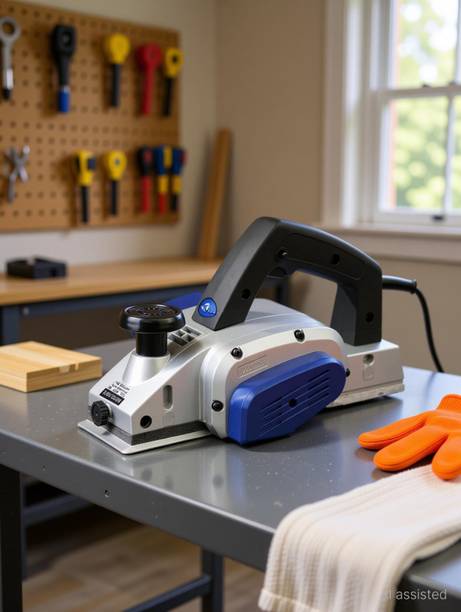 ISC Professional Electric Power Planer For Wood Craftsmen & Various DIY Works in Home , Workshop Etc. With Combo Corded Planer