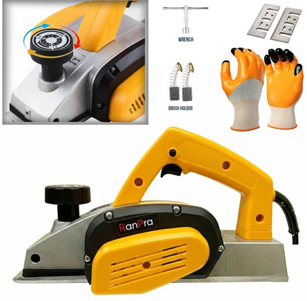 RanPra 82mm Handheld Electric Power Planer Corded Planer