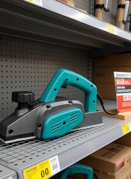 Sauran BLACK STAR 82 MM POWER PLANER HEAVY DUTY FOR WOOD WORKING Corded & Cordless Planer