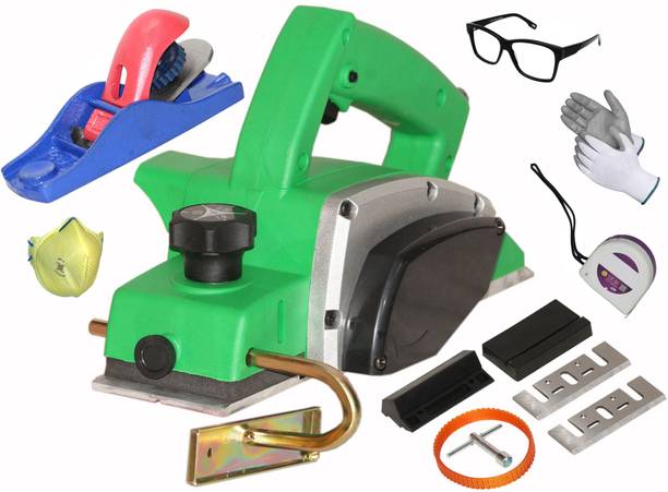 Digital Craft 82mm Electric Planer Machine,Tape 3Mtr,5Inch Hand Planer Wood Planer 1400W Machine of Carpentry Electric Planer Woodworking Machine Corded Planer