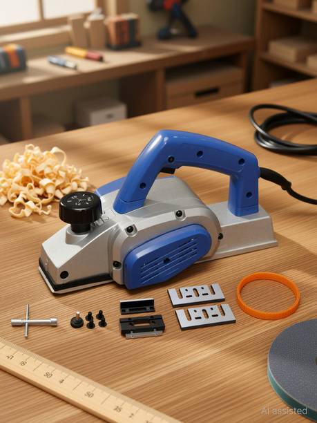 Digital Craft Electric Planer Powerful Wooden Handheld Copper Wire Wood Planer Carpenter Woodworking DIY Power Tool Corded Planer