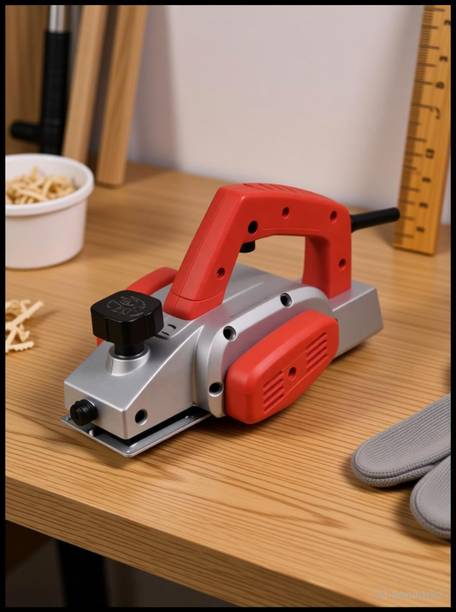 Ralli Wolf 500W; 82mm; 28200; Electric Wood Planer Machine; Free Blade & Belt 500W; 82mm; Ralli Wolf; 28200; Electric Wood Planer Machine; Free Blade & Belt Corded Planer