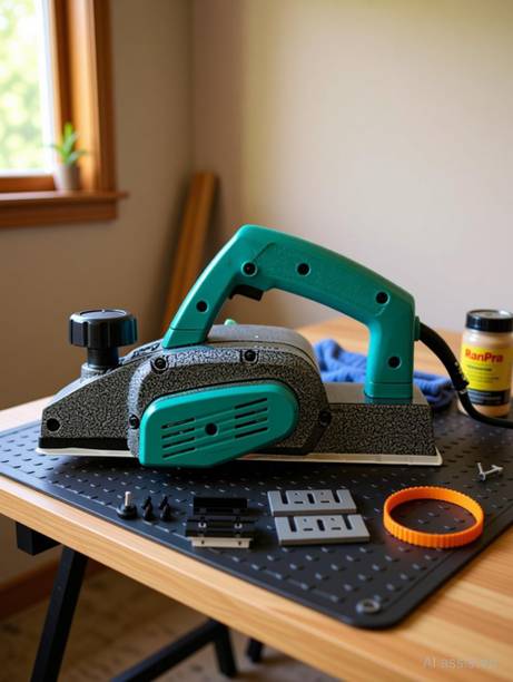 RanPra BLACK STAR POWER HEAVY DUTY FOR WOOD WORKING Corded Planer