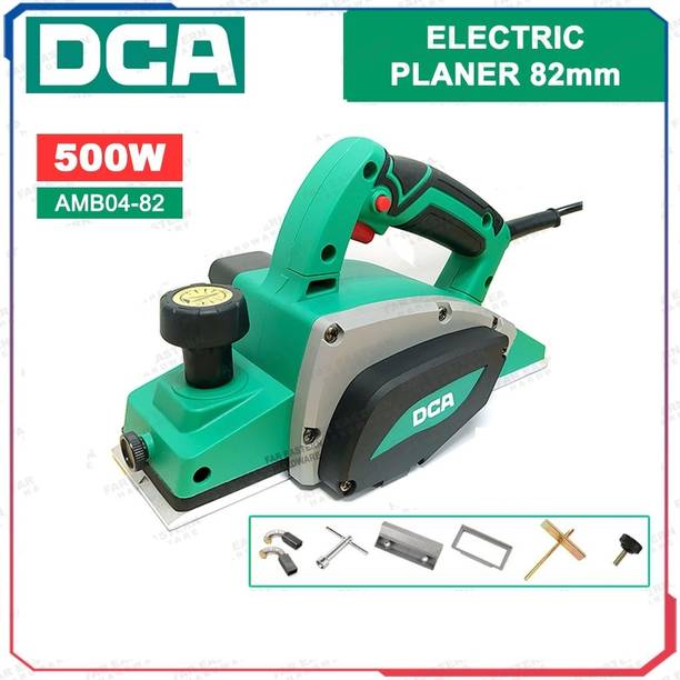 Sauran 82mm DCA Electric PLANER (heavy Duty) 500w Corded Planer