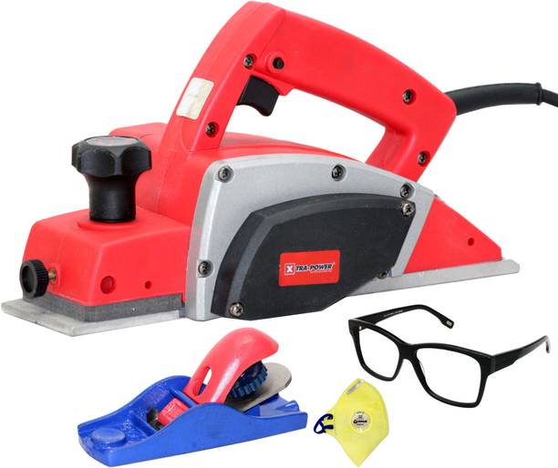 Digital Craft POWERFUL ELECTRIC WOOD HAND PLANER WITH FREE GOGGLES & SAFETY MASK Xtra Power Corded Planer