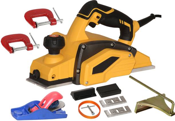 Digital Craft Electric 82mm Planer Machine,5Inch Hand Planer,2' G Clamp Wood Planer 1000W Machine of Carpentry Electric Planer Woodworking Machine Corded Planer