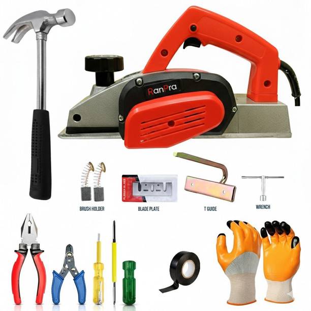 RanPra 82MM ELECTRIC POWER PLANER MACHINE WITH TOOL KIT Corded Planer