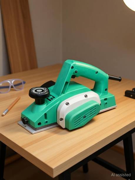 Sauran Electric Planer 82mm 500W AMB02-82 (Green) Corded Planer