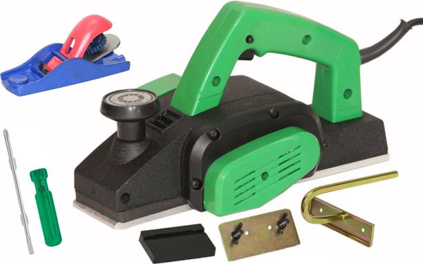 Digital Craft Electric Planer Machine 82MM,6Inch 2 In 1 Screw Driver,5Inch Hand Planer Wood Planer 1400W Machine of Carpentry Electric Planer Woodworking Machine Corded Planer