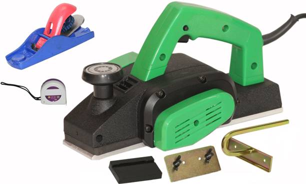 Digital Craft Electric Planer Machine 82MM,5Inch Hand Planer,Tape 3Mtr, Wood Planer 1400W Machine of Carpentry Electric Planer Woodworking Machine Corded Planer