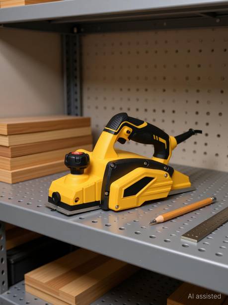 Digital Craft Electric 82mm Planer Machine,25mm Wood Chisel,2' G Clamp Wood Planer 1000W Machine of Carpentry Electric Planer Woodworking Machine Corded Planer