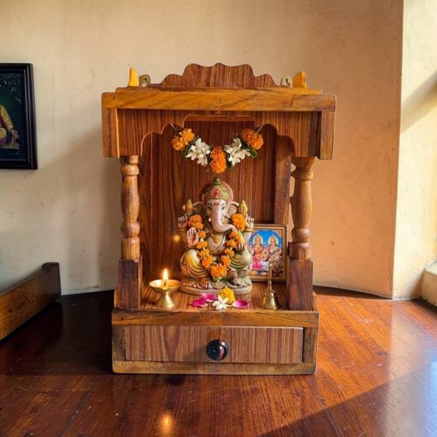 Shiv Enterprises. Temple For Home Solid Wood Home Temple