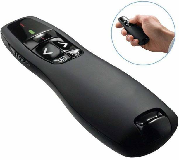 BTS Wireless PowerPoint Clicker, Presentation Clicker with USB Control Remote, Red Light Pointer for PPT/Keynote/OpenOffice/Windows/MAC OS Presenter