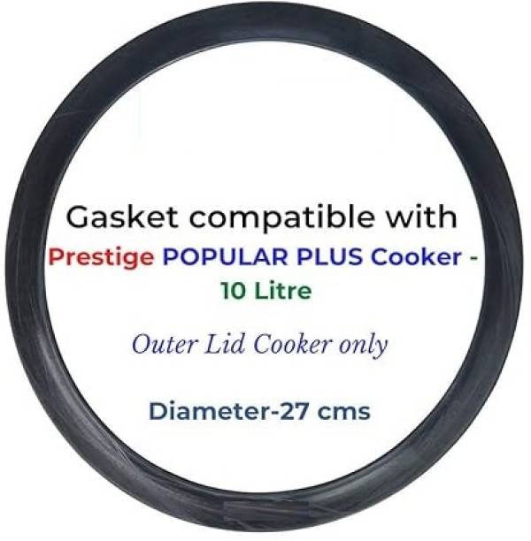 SVA Gasket compatible with Prestige Popular Plus Pressure cooker (10 Liters) 270 mm Pressure Cooker Gasket
