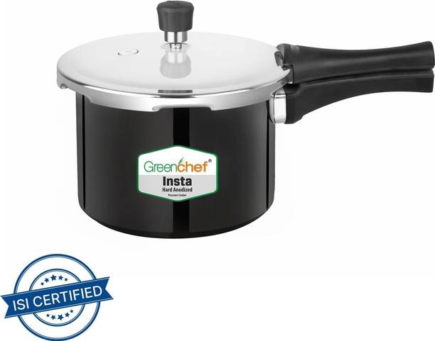 Greenchef Insta 3 L Outer Lid Induction Bottom Pressure Cooker