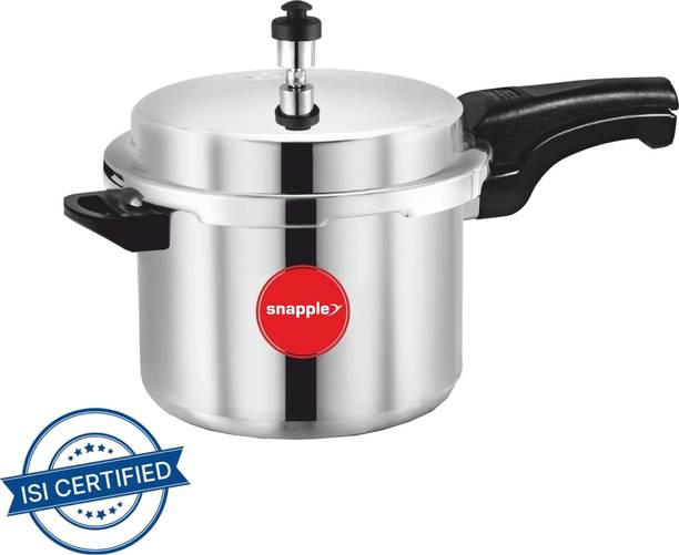 स्नैपल 5 Liter Aluminium Pressure Cooker 5 L प्रेशर कुकर
