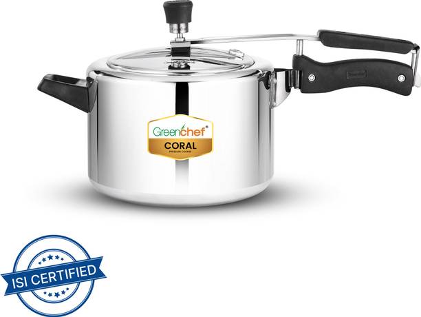 Greenchef Coral Inner Lid Non IB 5 L प्रेशर कुकर
