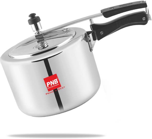 PNB Kitchenmate Chef Pressure Cooker | 4mm Silver 1.5 L Inner Lid Pressure Cooker