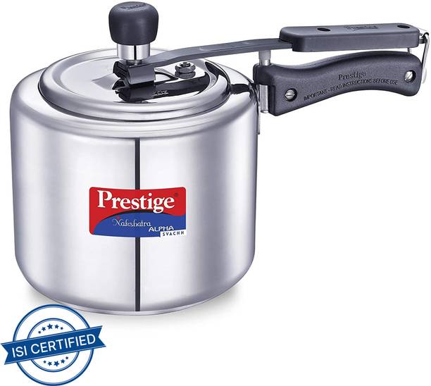Prestige Nakshatra Alpha Svachh 3 L Inner Lid Induction Bottom Pressure Cooker