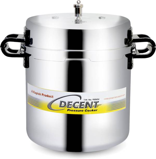 Decent Jumbo Aluminium 24 L Outer Lid Pressure Cooker