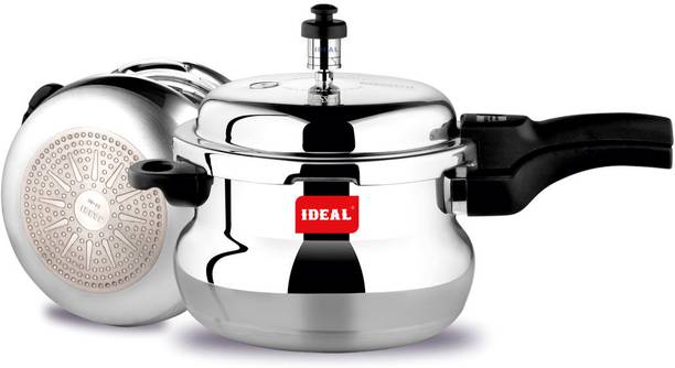 IDEAL Bella plus chubby model 6 L Outer Lid Induction Bottom Pressure Cooker