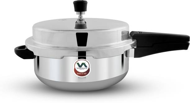 Varaha CLASSIC SENIOR PAN COOKER 6 L Outer Lid Pressure Cooker