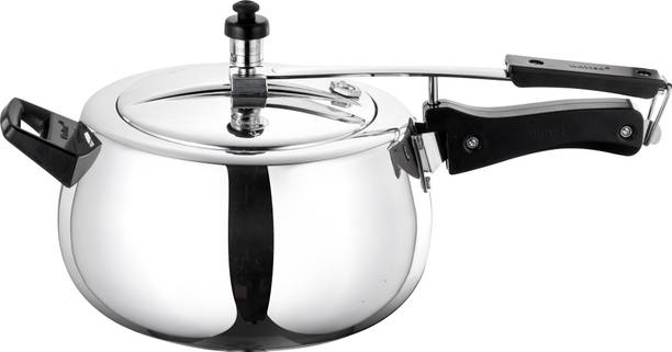 goodflame 5LTR PRESSURE COOKER INDUCTION BASE ISI QUALITY MARK 1 YEAR WARRANTY 5 L Inner Lid Induction Bottom Pressure Cooker