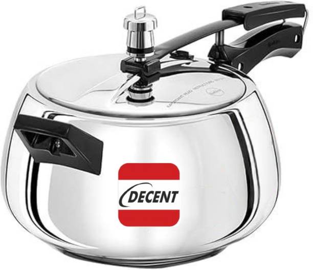 Decent Stainless Steel 5 L Inner Lid Pressure Cooker