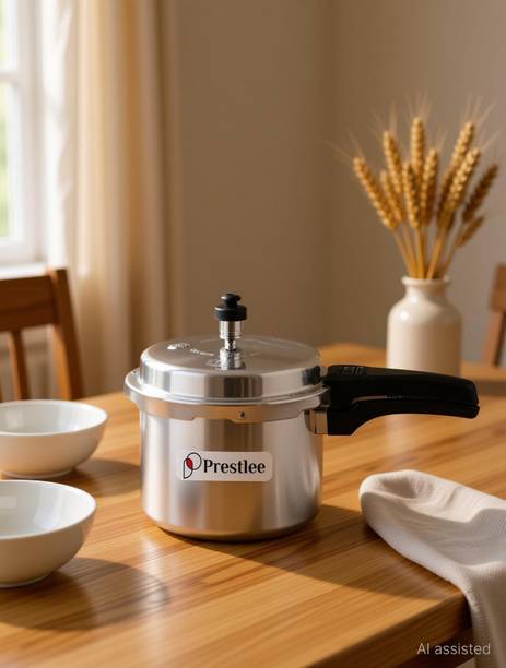 Prestlee PRIME 3 Liter Aluminium Outerlid Pressure Cooker 3 L Outer Lid Pressure Cooker