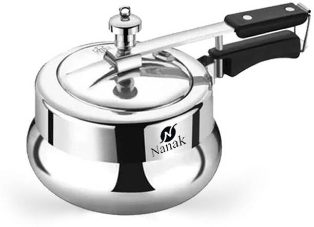 NANAK METAL INDUSTRIES Pressure Cooker 2L 2 L Inner Lid Pressure Cooker
