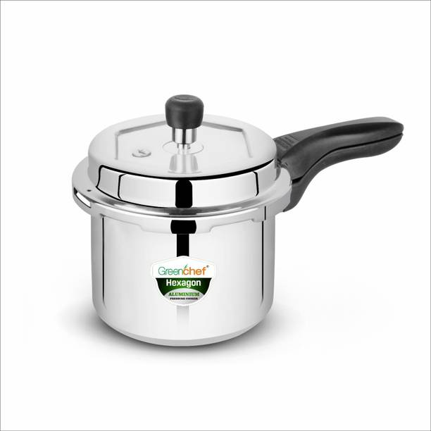 Greenchef Hexagon 3 L Outer Lid Pressure Cooker
