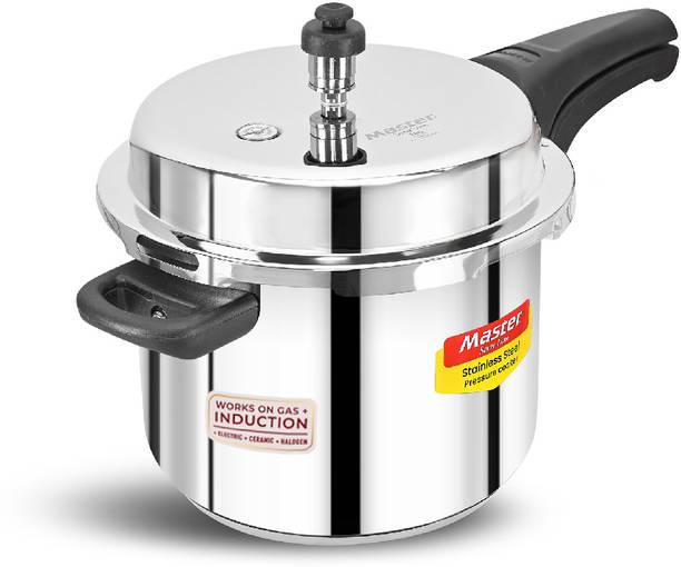 Superb Stainless Steel 5 L इंडक्शन बॉटम प्रेशर कुकर