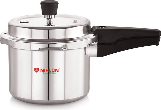 NIRLON Outer Lid Aluminium Pressure Cooker 3 L Outer Lid Pressure Cooker