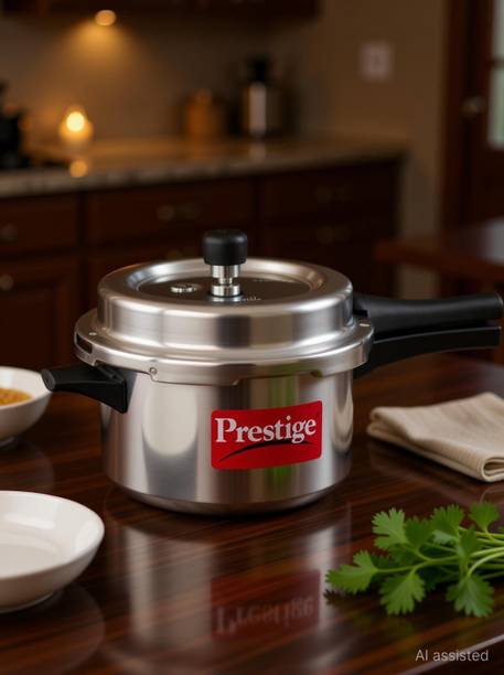 Prestige by TTK Popular Svach 4 L Outer Lid Pressure Cooker
