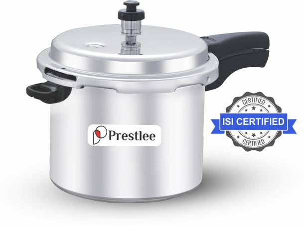 Prestlee DELUXE 5 Liter Aluminium Outer lid Pressure Cooker 5 L Outer Lid Pressure Cooker