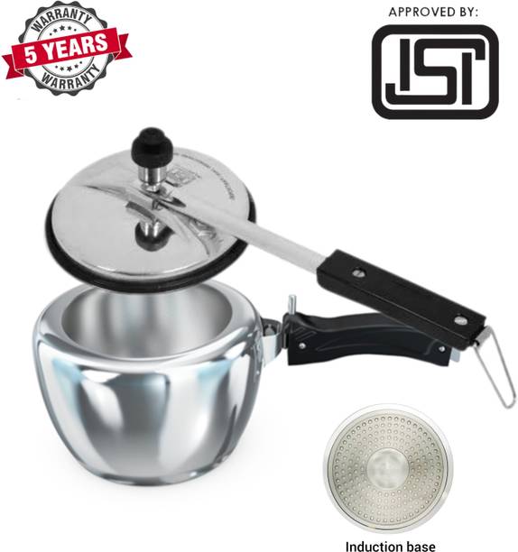 ARGKW Heavy ISI Apple Model 2 L Inner Lid Induction Bottom Pressure Cooker