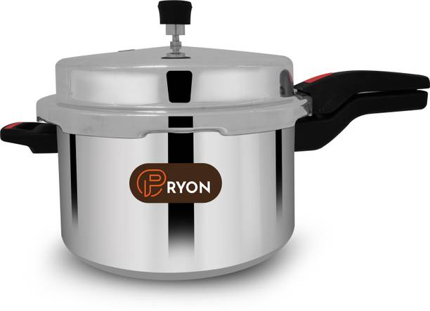 Pryon Pryon 7.5 Liter Aluminum Outer Lid Pressure Cooker | ISI Certified | 7.5 L Outer Lid Pressure Cooker
