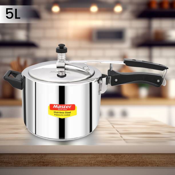 Master Groria Stainless 5 L Inner Lid Induction Bottom Pressure Cooker