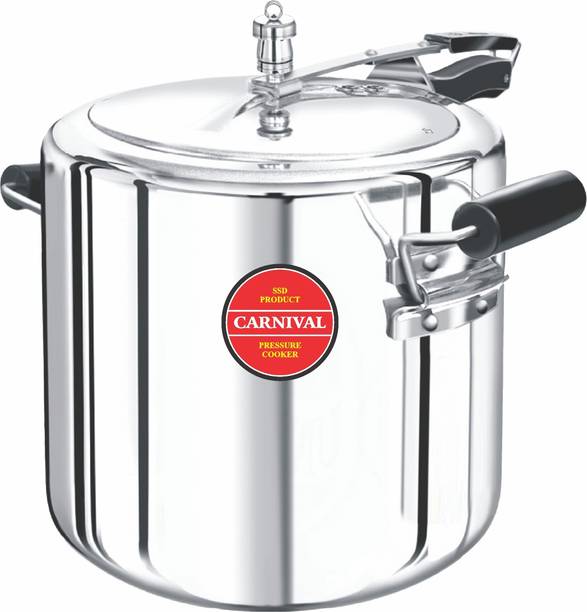 CARNIVAL Aluminium Regular Model Inner Lid Pressure Cooker Pure Virgin Aluminium 20 L Inner Lid Pressure Cooker