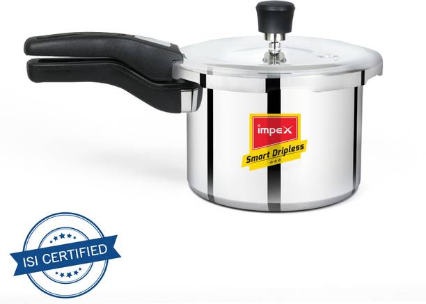 IMPEX Impex Dripless aluminium pressure cooker Norma smart D3 2.5 L Outer Lid Pressure Cooker
