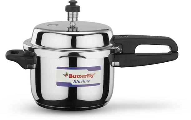 Butterfly Blueline 2 L Outer Lid Induction Bottom Pressure Cooker