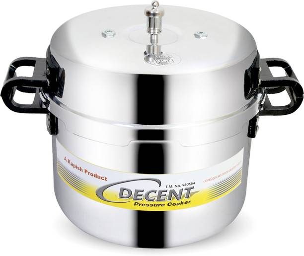 Decent Jumbo Aluminium 16 L Outer Lid Pressure Cooker
