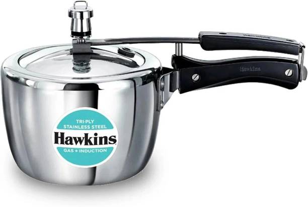 Hawkins Triply (HSST25) 2.5 L Inner Lid Induction Botto...