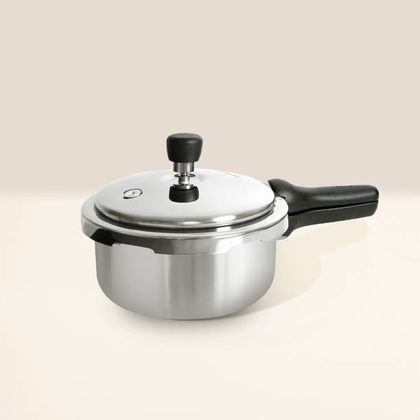 Meyer Presta Food Grade Stainless Steel 2 L Outer Lid Induction Bottom Pressure Cooker