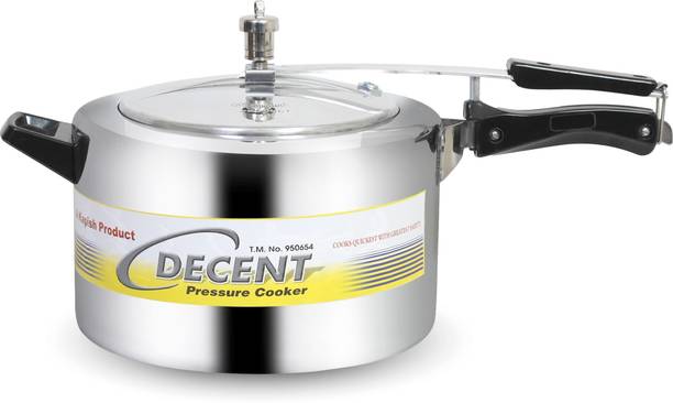 Decent Classic Aluminium 8 L Inner Lid Pressure Cooker
