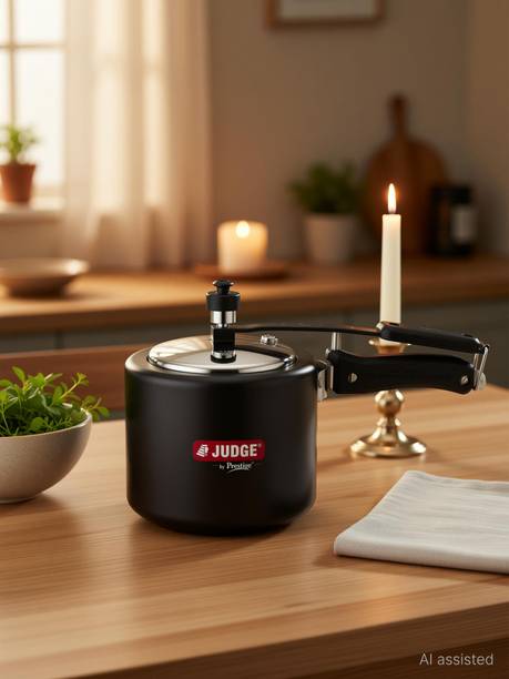 Judge by TTK Prestige Vista 2 L Inner Lid Induction Bottom Pressure Cooker