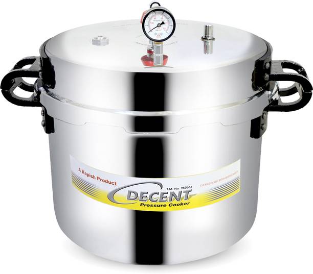 Decent Jumbo Aluminium 60 L Outer Lid Pressure Cooker